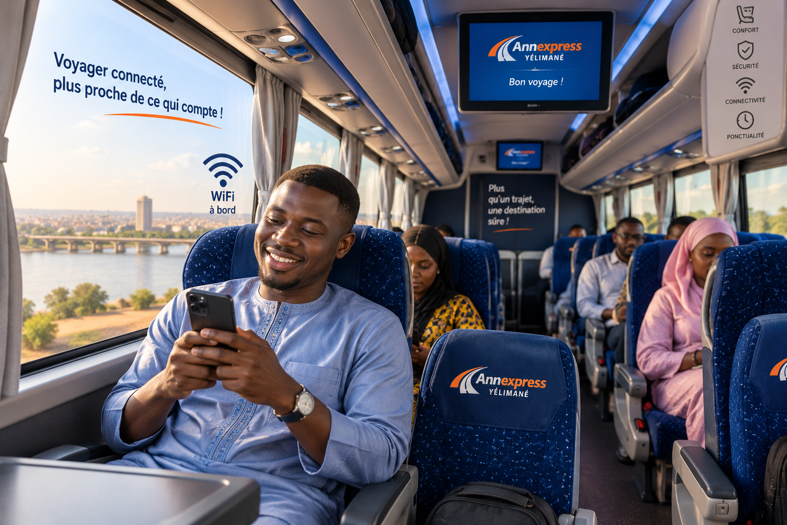 Le WiFi gratuit arrive progressivement à bord de nos bus  Contenu